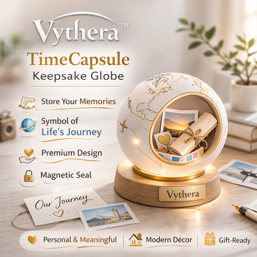 Vythera™ TimeCapsule Keepsake Globe