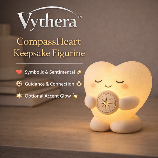 Vythera™ CompassHeart Keepsake Figurine